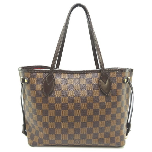 Louis Vuitton Brown Neverfull PM Tote Bag Damier - Picture 1 of 9
